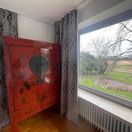 Wohnung im grünen mit traumhaften Ausblick Krefeld Exterior foto
